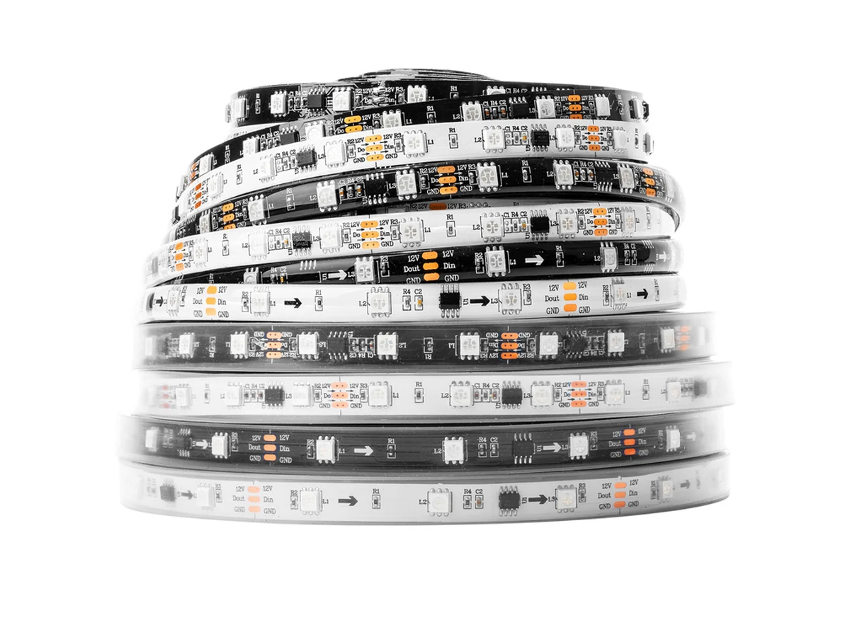 WS2913 WS2914 and WS2915 high-grayscale LED strips